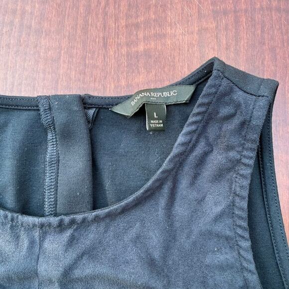 Chic Banana Republic Black Sleeveless Top - Size Large - Picture 6 of 7
